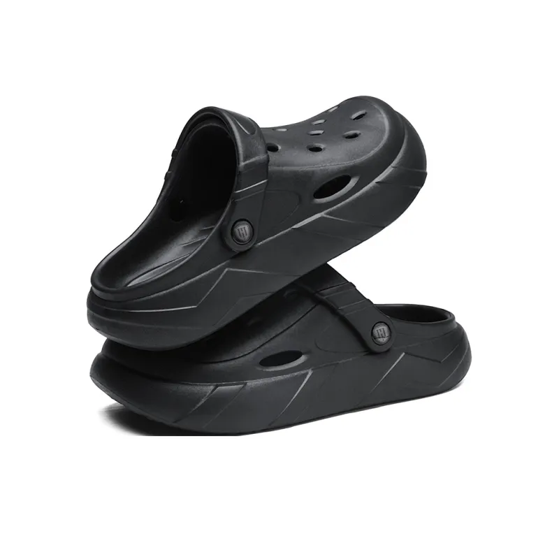 HACKBUTEER Closed Toe Slippers Unisex-4