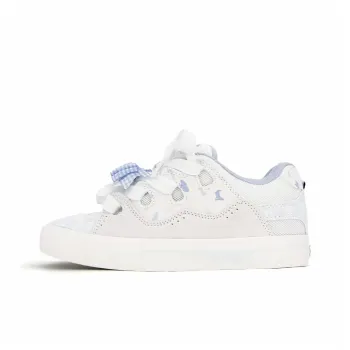 CHERRY&KALIKA Slip Resistant, Abrasion Resistant, Lightweight, Breathable Low Top Skateboard Shoes Women's Blueberry