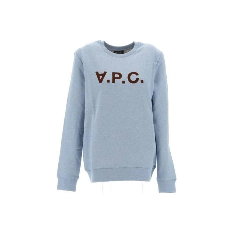 A.P.C Logo Printed Crewneck Sweatshirt-0