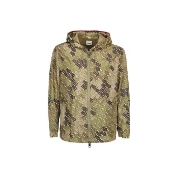 Burberry Jackets Coats Men's Olive Green