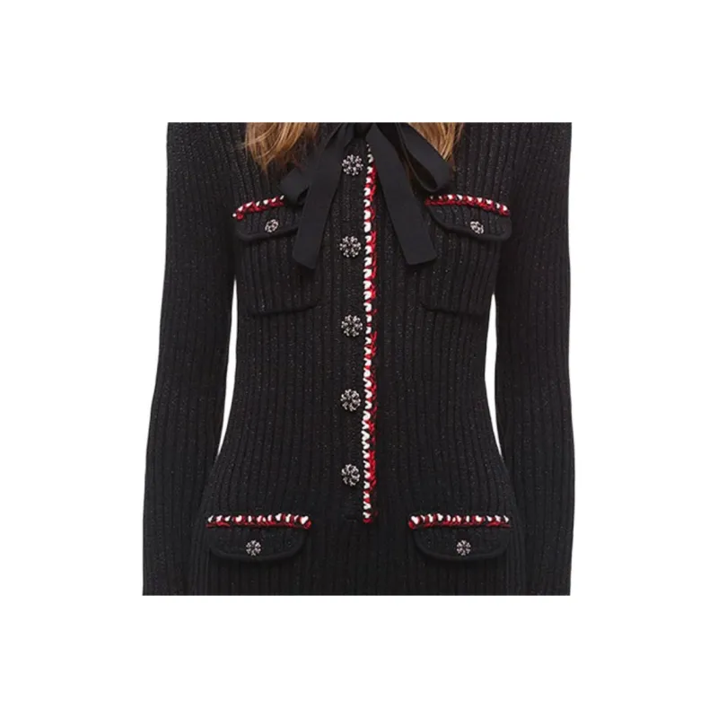 Self portrait Long Sleeved Dress Women's-3