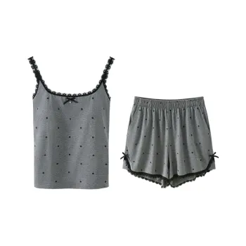 JINGYUN Pajama Set Women's Starlight Gray