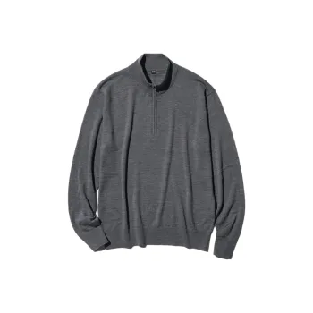 UNIQLO Sweater Unisex Asphalt Gray