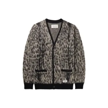 WACKO MARIA Knitwear Men Leopard Print