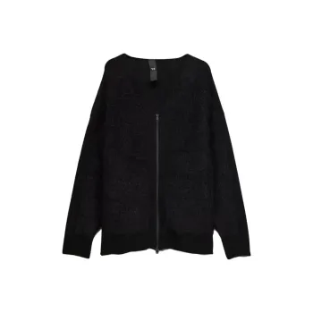 Y 3 V neck Knitted Jacket