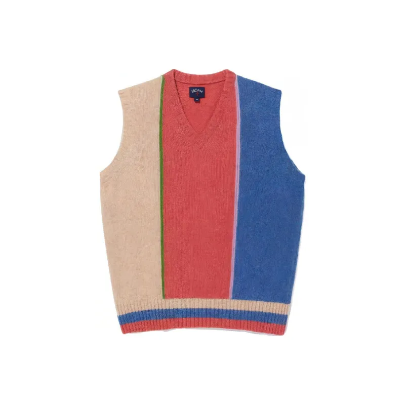 NOAH Shetland Block Sweater Vest-1