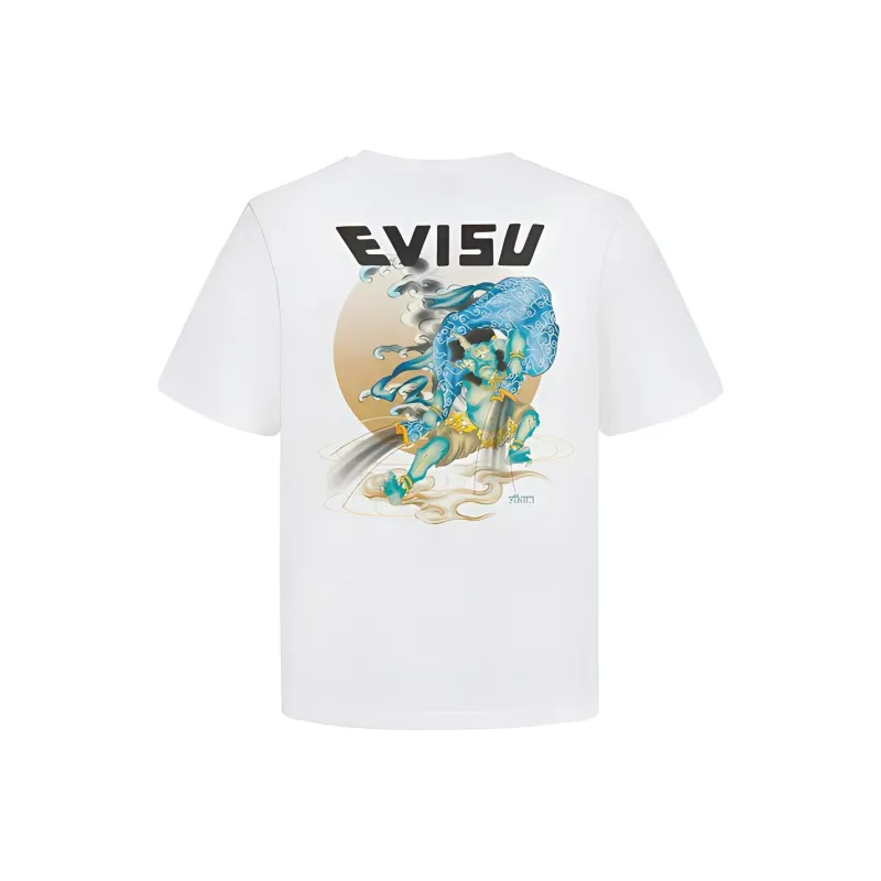 EVISU T-Shirts Men White-1