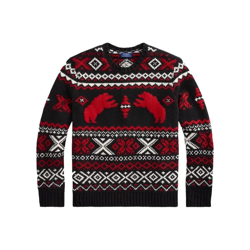 Polo Ralph Lauren Polar Bear Fair-isle Wool Jumper-0