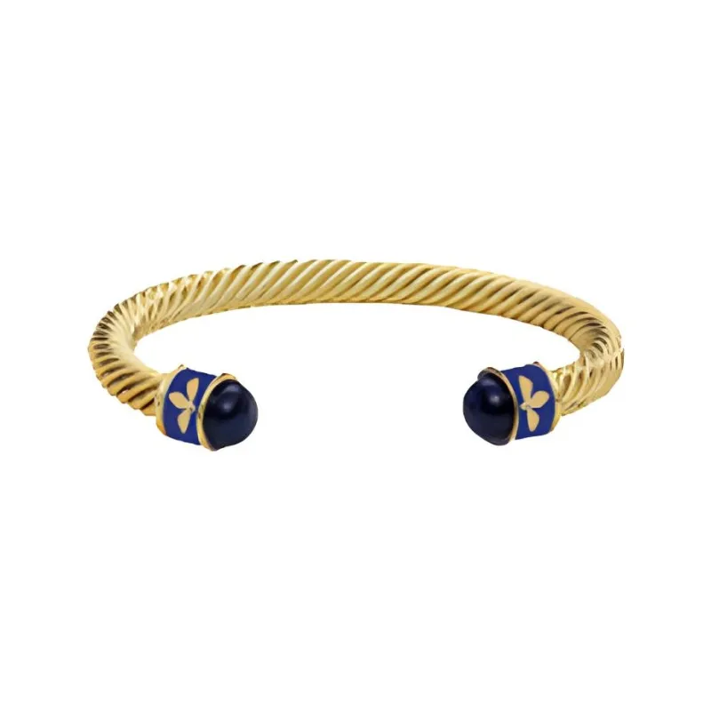 Halcyon Days Brass Bangles Unisex-1
