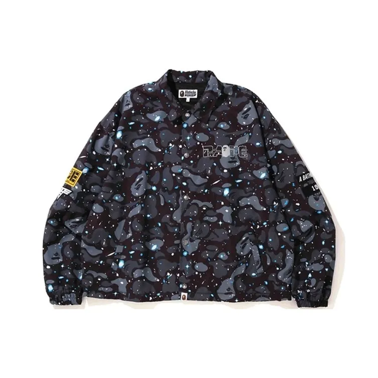 Bape Relaxed Space Camo Coach Jacket-0