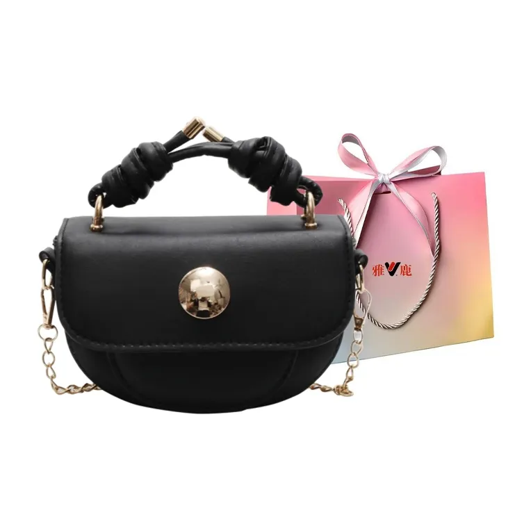 Yalu PU Handbag Women's Black/Pink/Khaki/Silver-0