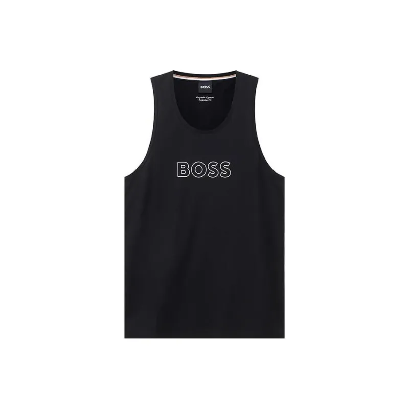 HUGO BOSS Tank Tops Men Black-0