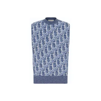 DIOR Sweaters Men Blue