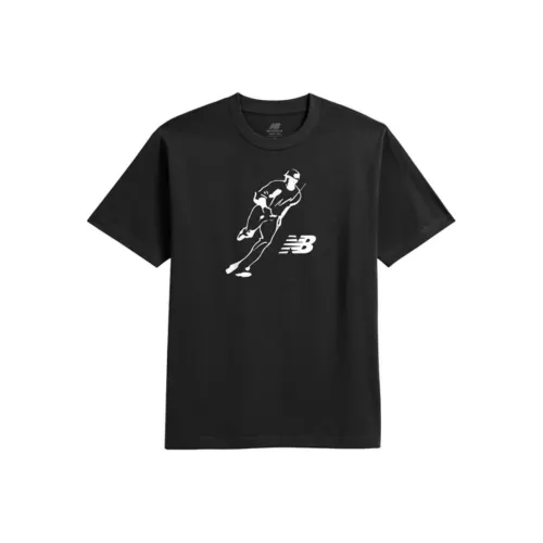 New Balance x Shohei Ohtani Shohei Otani SS24 Regular T Shirt Unisex Black