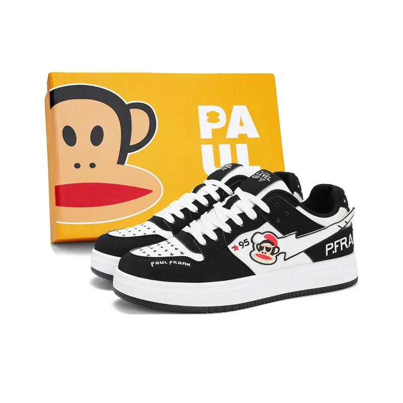 PAUL FRANK Campus Style Students Slip Resistant And Breathable Low Top Skateboard Shoes Men's-7
