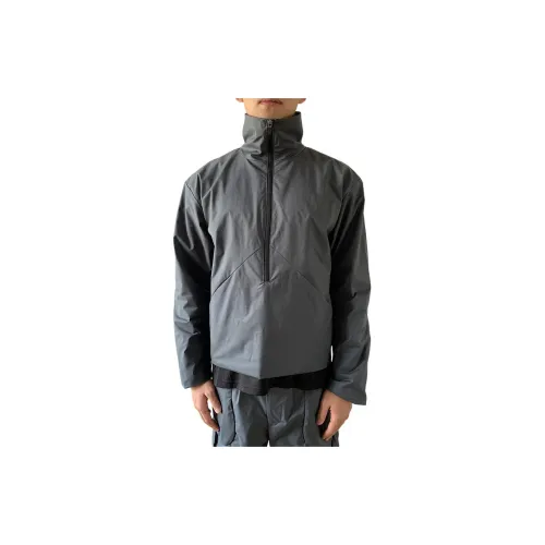 YAUSYE Jackets & Coats Men's Dark Blue, In Stock