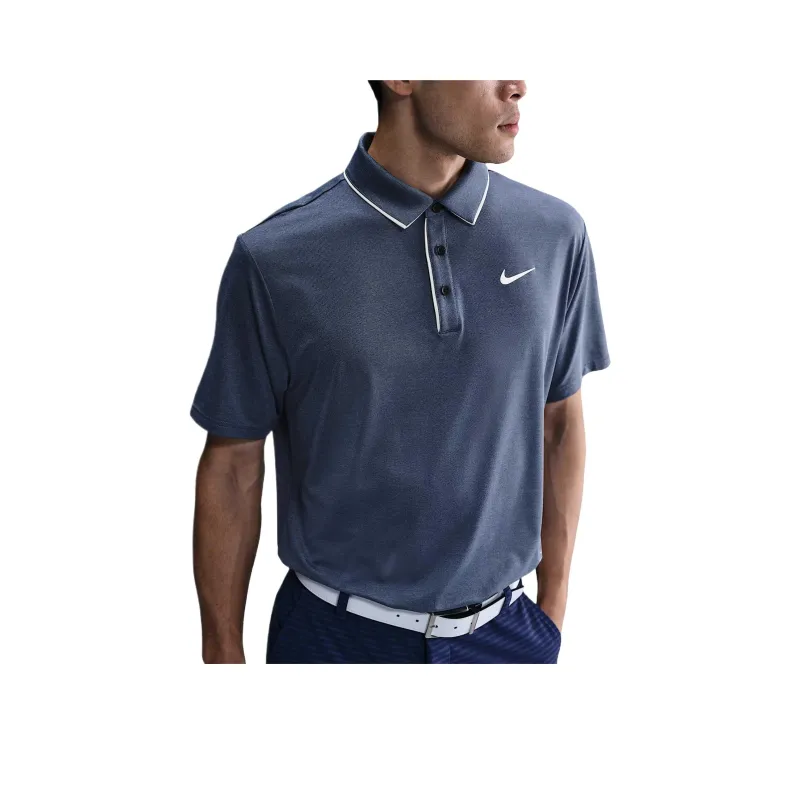 Nike Dri Fit SS25 Polo Shirt Men's Dark Blue-0