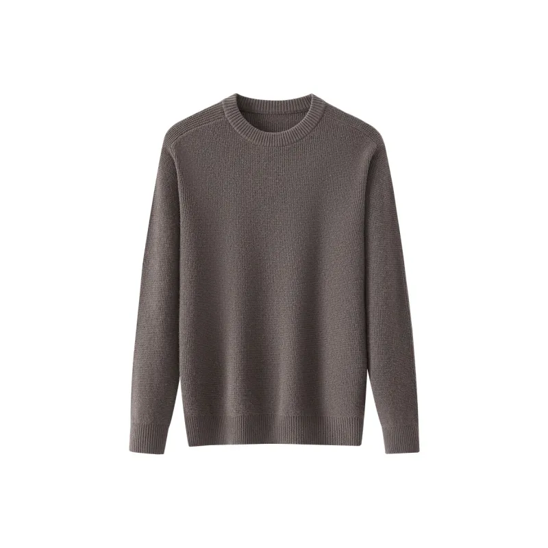 H YXIANG Cashmere Sweater Men's-2