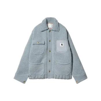 Sacai X Carhartt Wip Knit Michigan Jacket