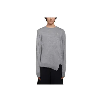 COMME DES GARCONS SHIRT X Lacoste Logo patch Wool Jumper