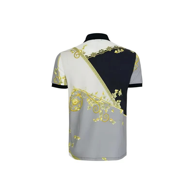VERSACE Polo Shirts Men Gray-1