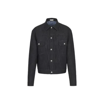 DIOR Oblique Lined Denim Jacket