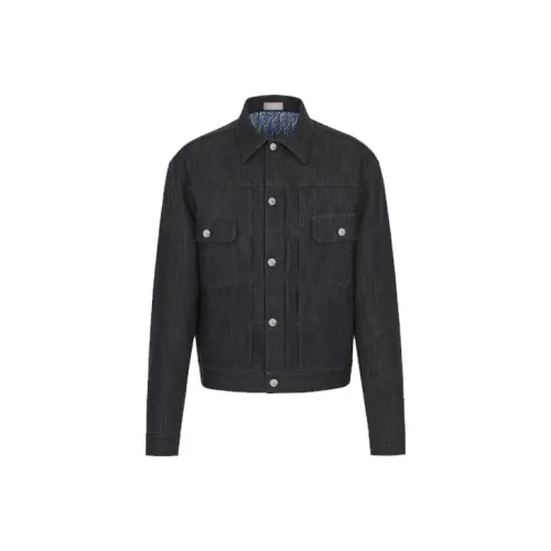 DIOR Oblique Lined Denim Jacket