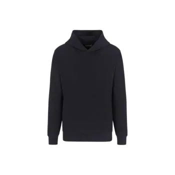 EMPORIO ARMANI Asv Travel Essentials Waffle Jersey Hooded Sweatshirt