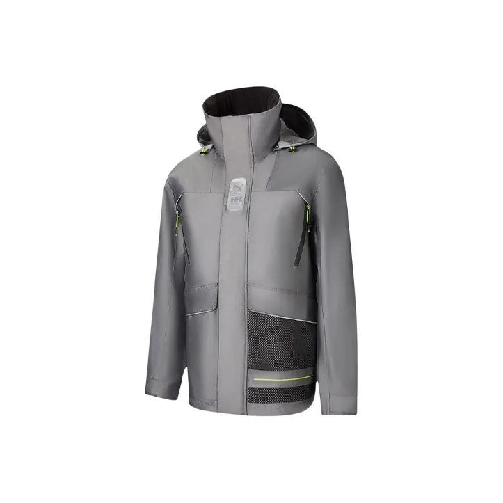 PUMA X HELLY HANSEN TECH Jackets Men Black-0