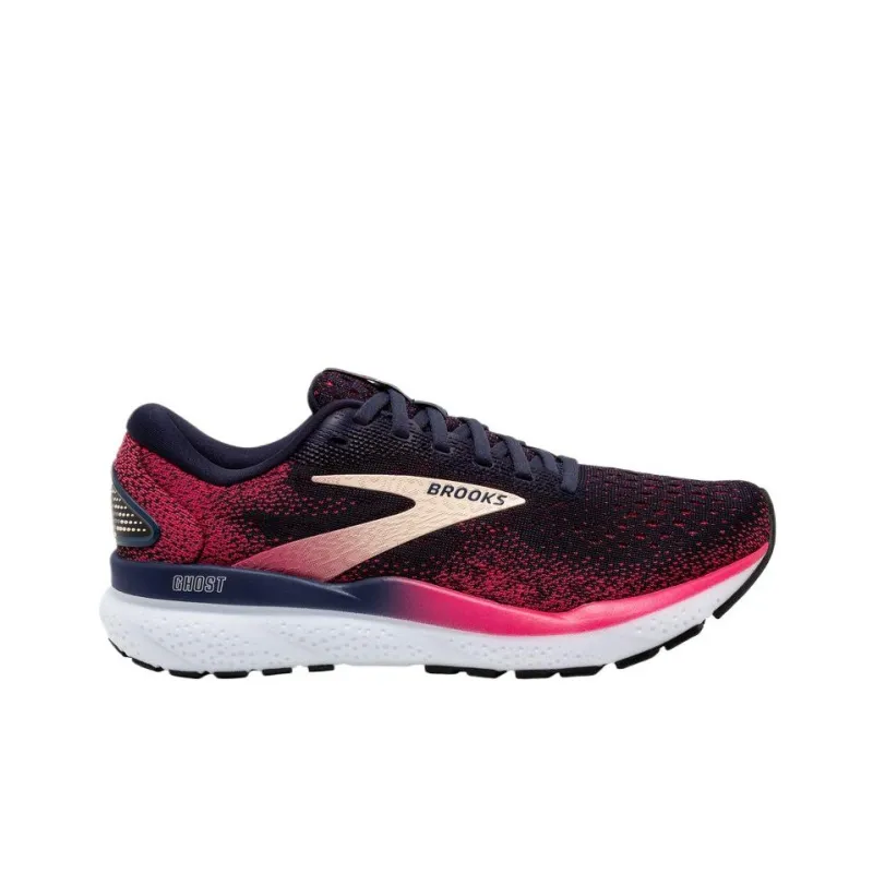 Brooks Ghost 16 Low Top Running Shoes Women's Red-1