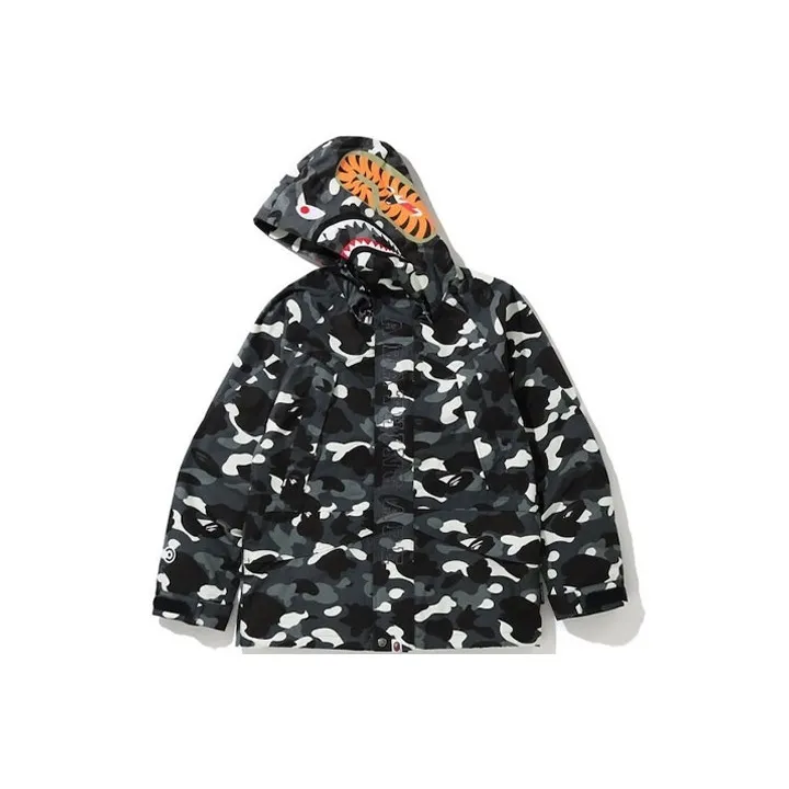 Bape City Camo Shark Snowboad Jacket-0