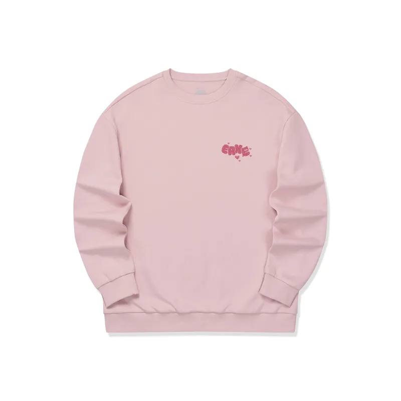 Erke Life Collection Sweatshirt Men's Sugar Pink-0