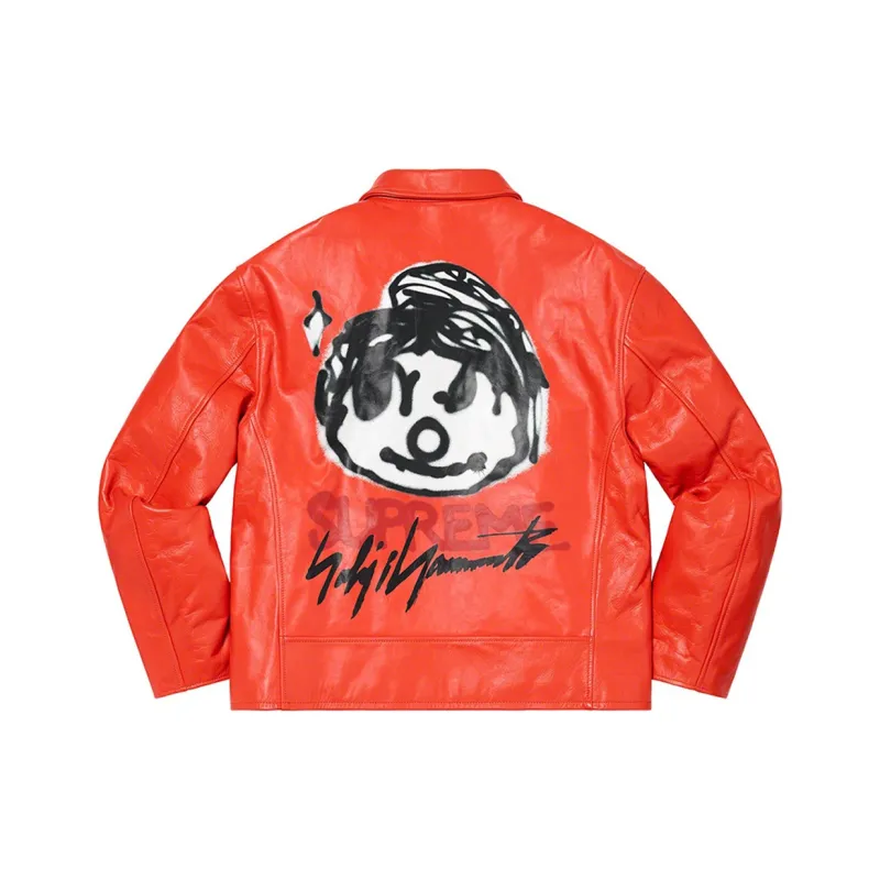 Supreme Yohji Yamamoto Leather Work Jacket-5