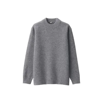 MUJI LABO Series Sweater Men's Charcoal Gray