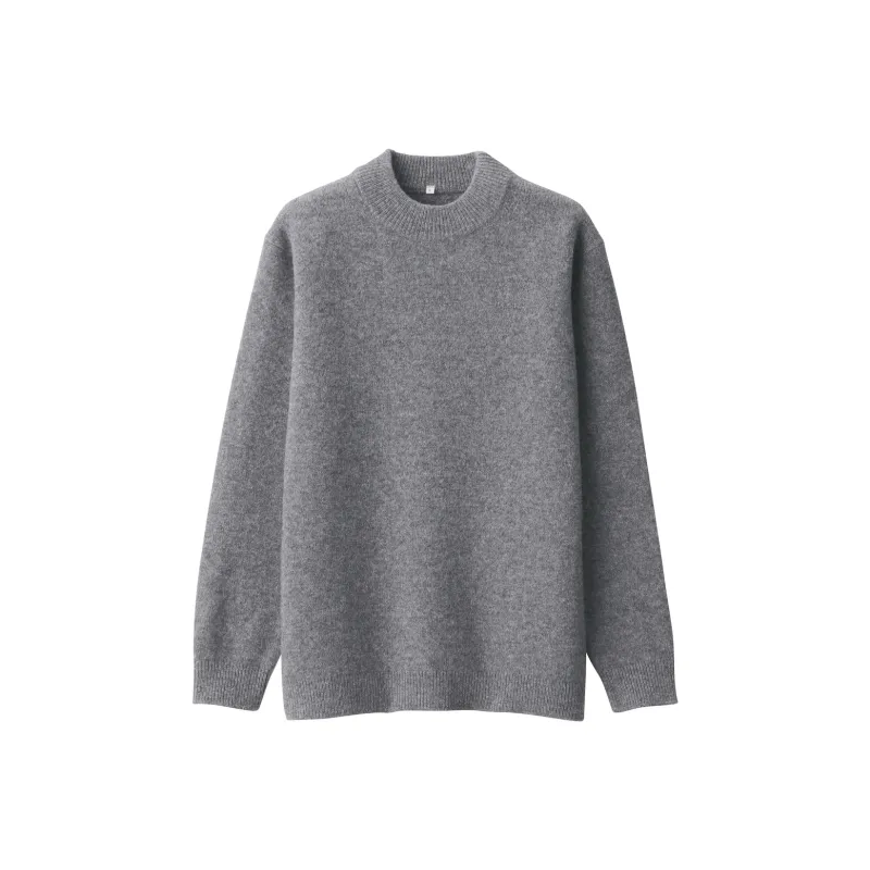 MUJI LABO Series Sweater Men's Charcoal Gray-0