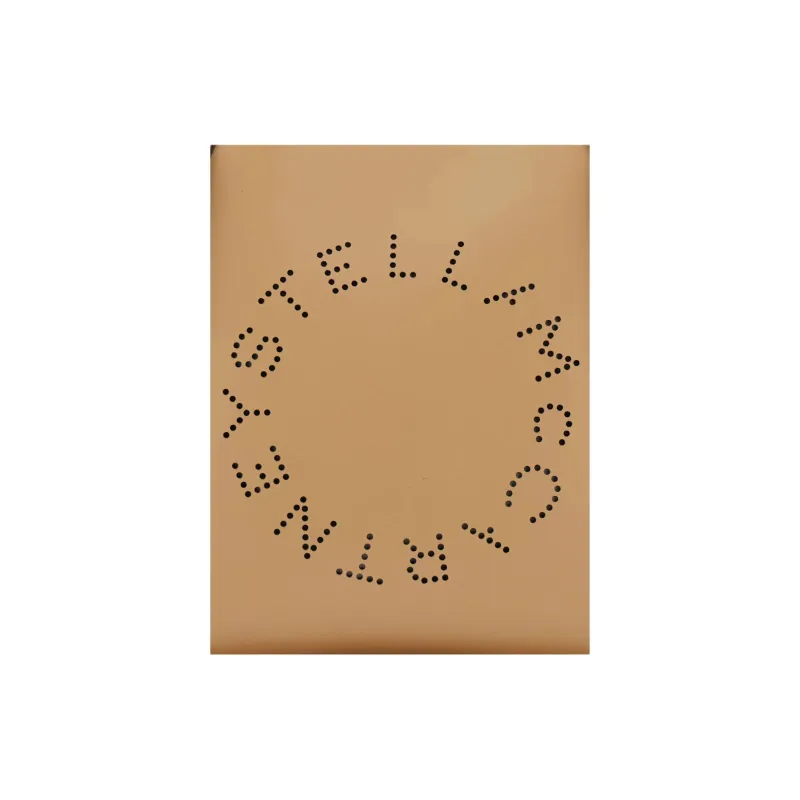 Stella McCartney Logo Perforated Shoulder Bag-2
