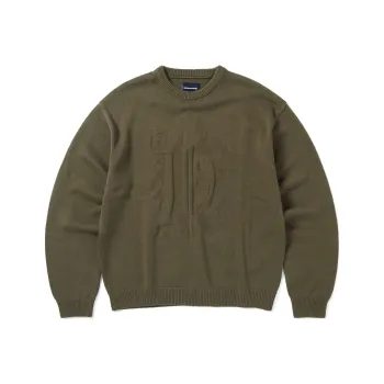 Thisisneverthat Sweaters Unisex Olive