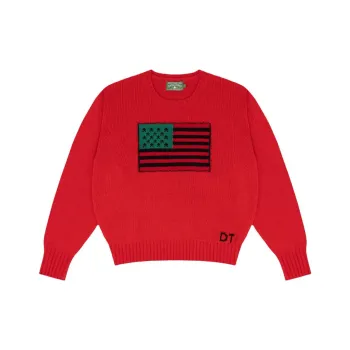 Denim Tears Sweaters Unisex Red