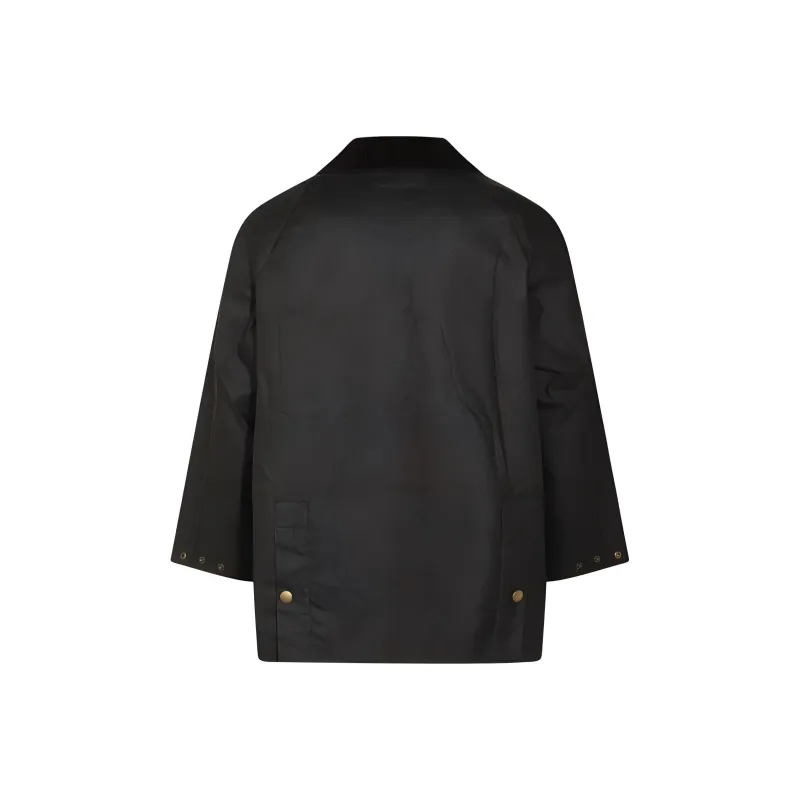 BARBOUR Lynne Press-Stud Fastened Jacket-1