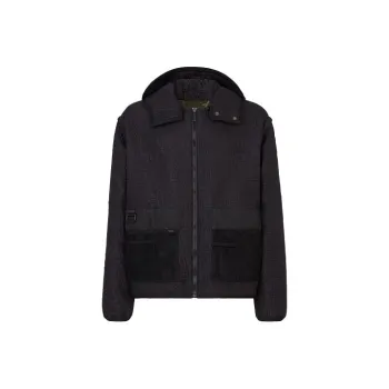 FENDI Jackets & Coats Men's Black