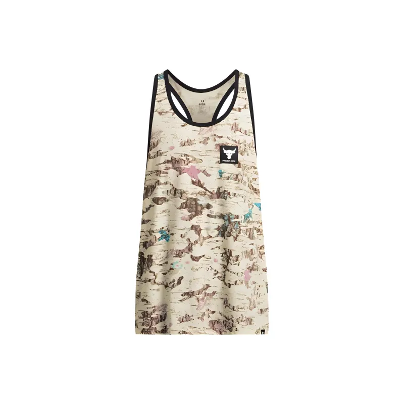 Under Armour Project Tank Tops Men's Silt Gray-0