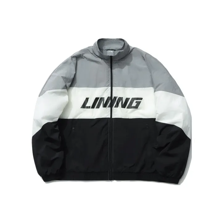 LINING Sports Fashion Collection Jackets Unisex Gray-0