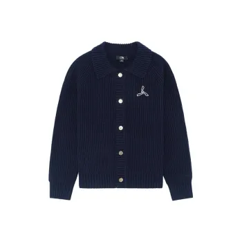 LI NING 1990 Classic Collection Knitwear Men's Dark Marine Blue