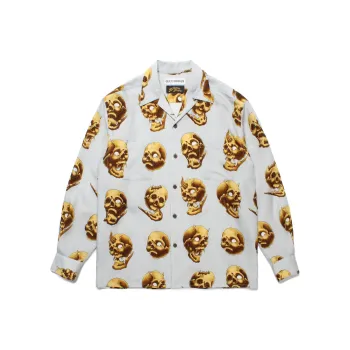 WACKO MARIA x 56 TATTOO STUDIO FW24 Shirt Unisex Gray