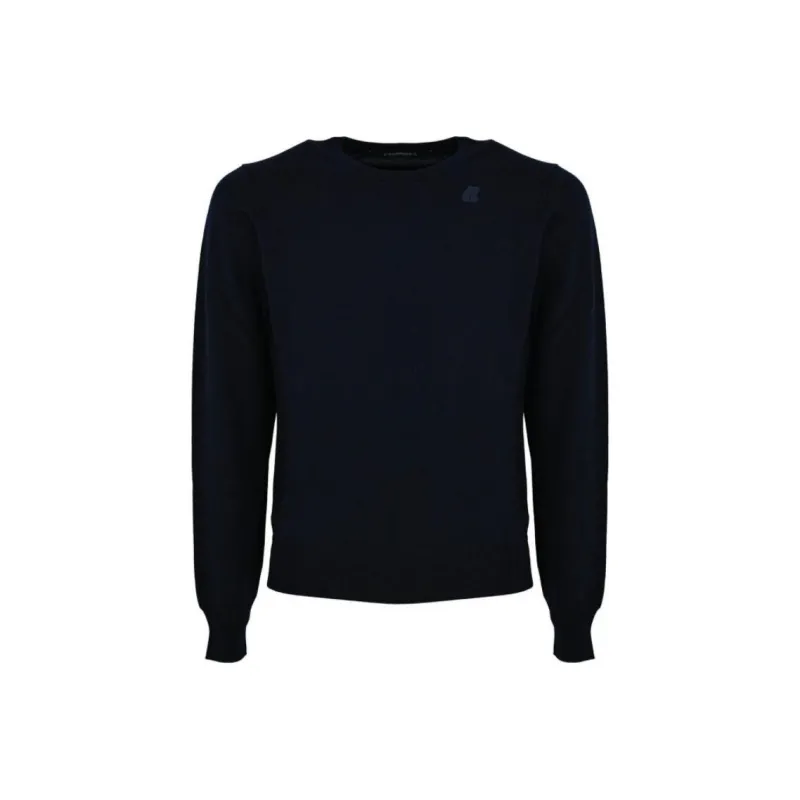 K WAY Sweaters Men Blue-0