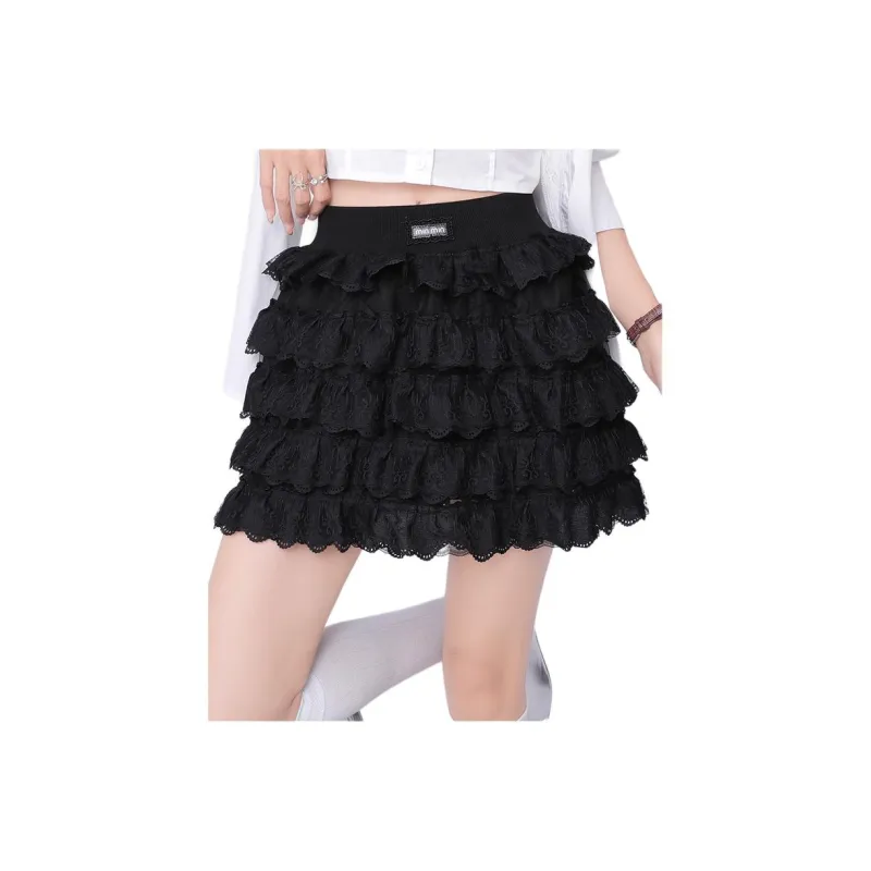 Mu Xiao Xin Casual Short Skirts Women's-6
