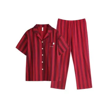 Xuan Liang Pajama Set Women's Maroon