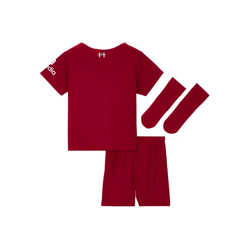 Nike Liverpool 2023/24 Season Uniform Soccer Jersey Sets Kids-1