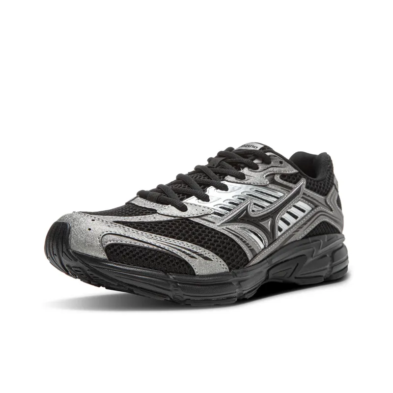 Mizuno Speed Low Top Running Shoes Unisex Black Silver-1