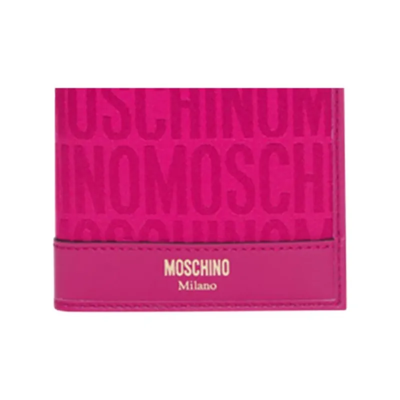 MOSCHINO Polyester Wallet Women's Fuchsia-3